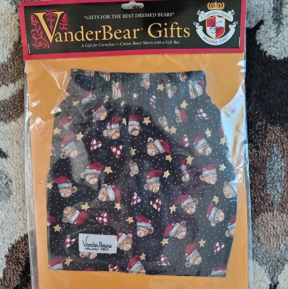 Vanderbear Gift For Cornelius New Boxer Shorts San